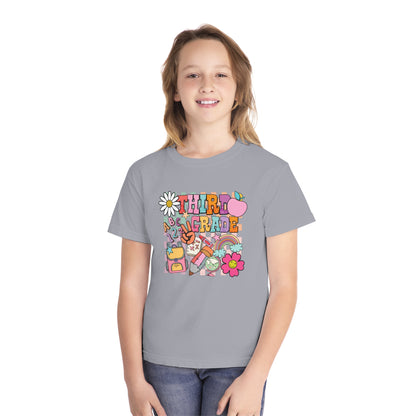 Third Grade Back to School Youth T-Shirt