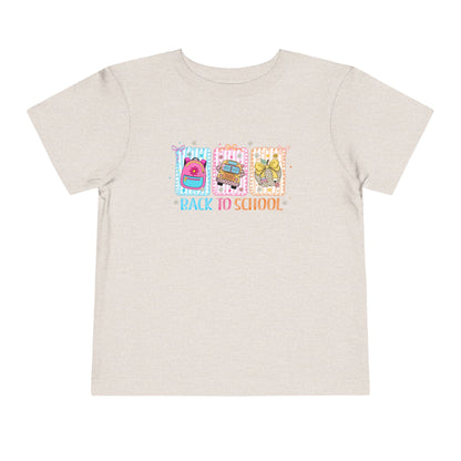 Back to School Toddler Short Sleeve Tee