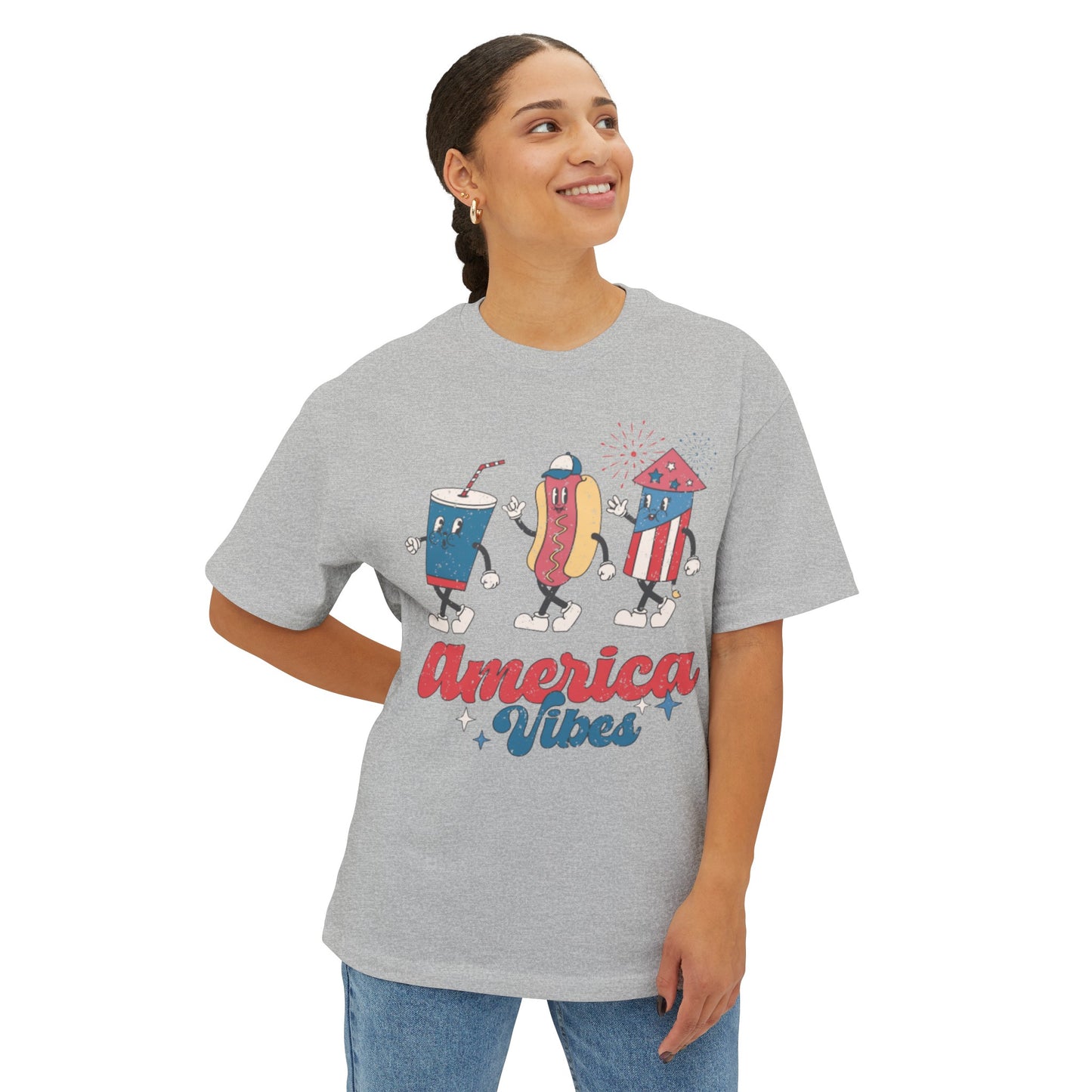 America Vibes Oversized Tee