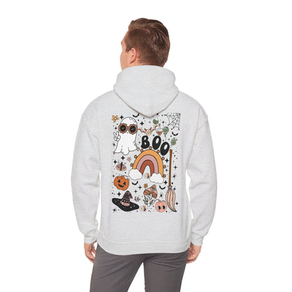 Retro Halloween Elements Hoodie Sweatshirt