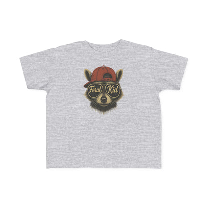 Funny Feral Kid Toddler Tee