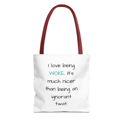 Woke Rainbow Tote Bag