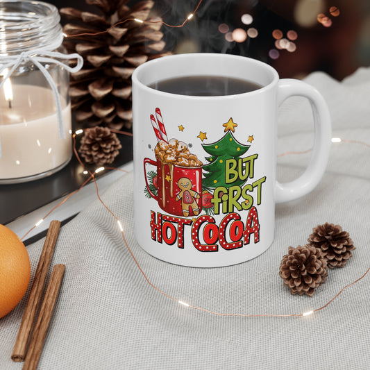 But First Hot CoCoa Christmas Mug 11oz