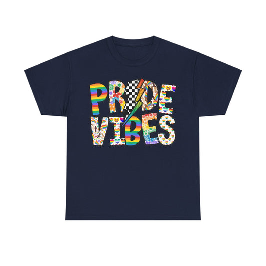 Pride Vibes Unisex Heavy Cotton Tee