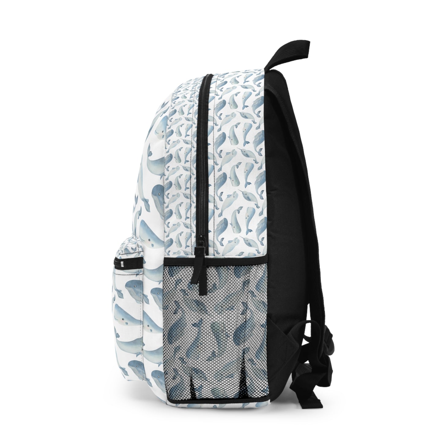 Whimsical Whale Ocean School Backpack