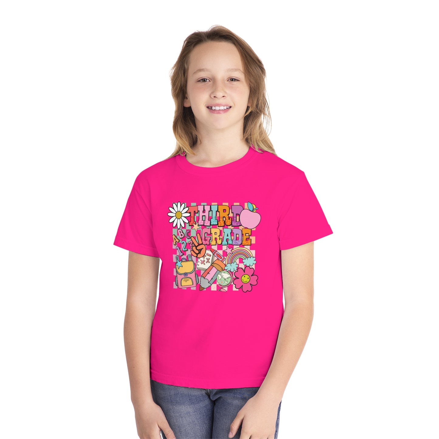 Third Grade Back to School Youth T-Shirt