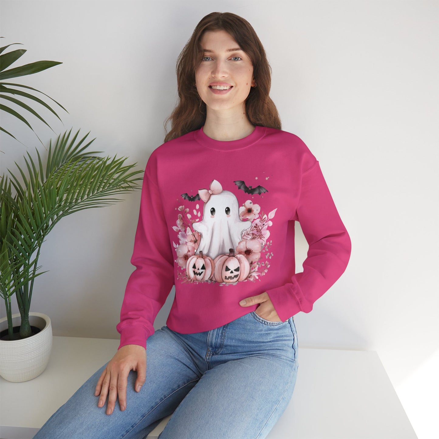 Cute Halloween Ghost Sweatshirt