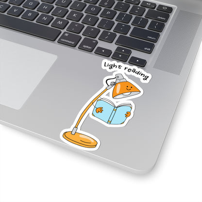 Cute Light Reading Book Lover Stickers