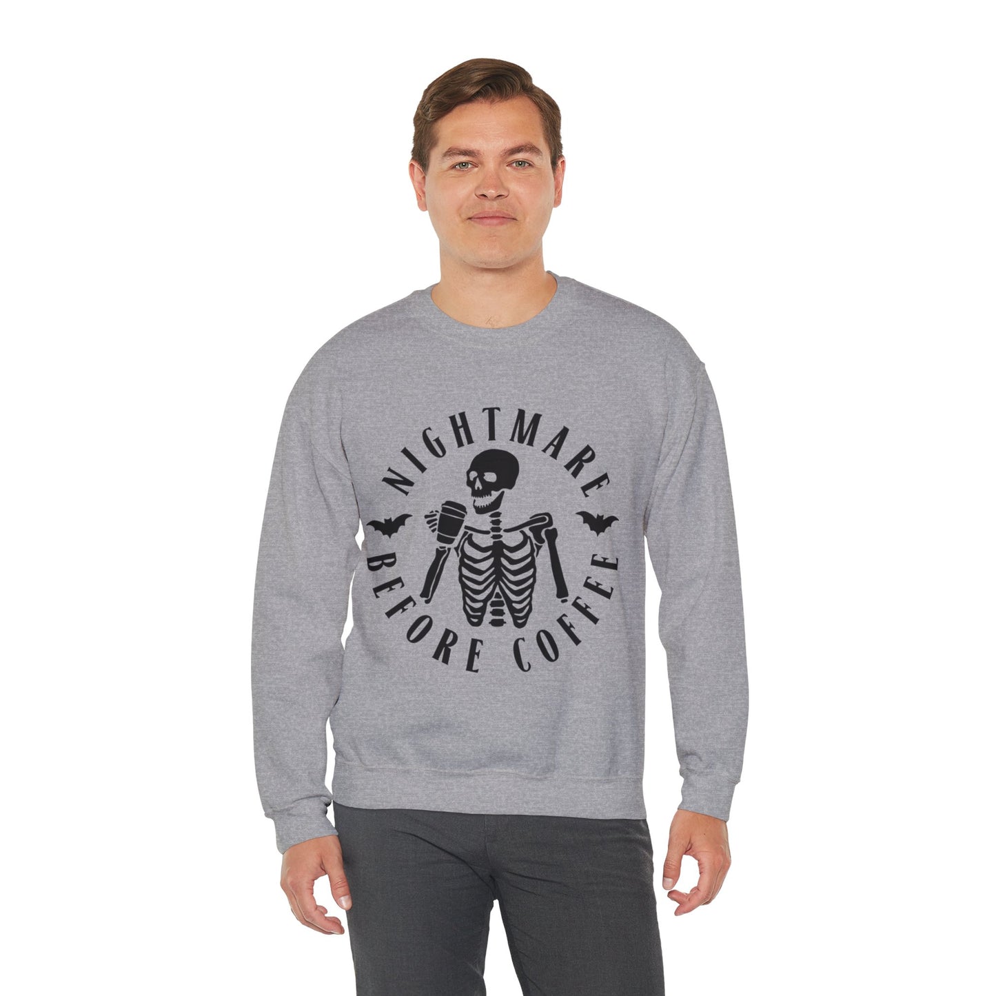 Nightmare Before Coffee Halloween Sweatshirt