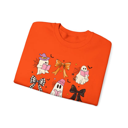 Coquette Ghosts and Books Sweatshirt