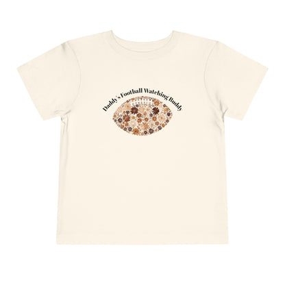 Daddy's Football Watching Buddy Toddler Tee