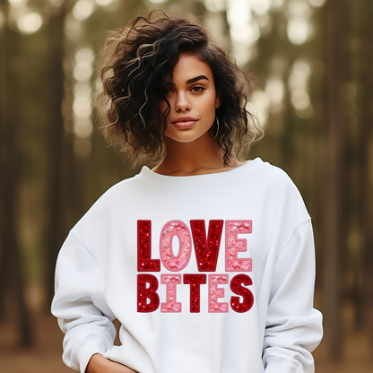 Love Bites Valentine's Day Sweatshirt