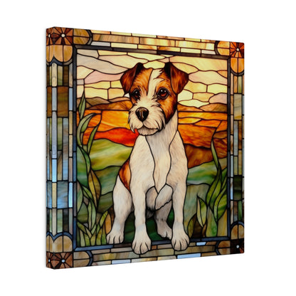 Jack Russell Wall Art Matte Canvas