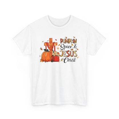 Pumpkin Spice and Jesus Christ Fall T-Shirt