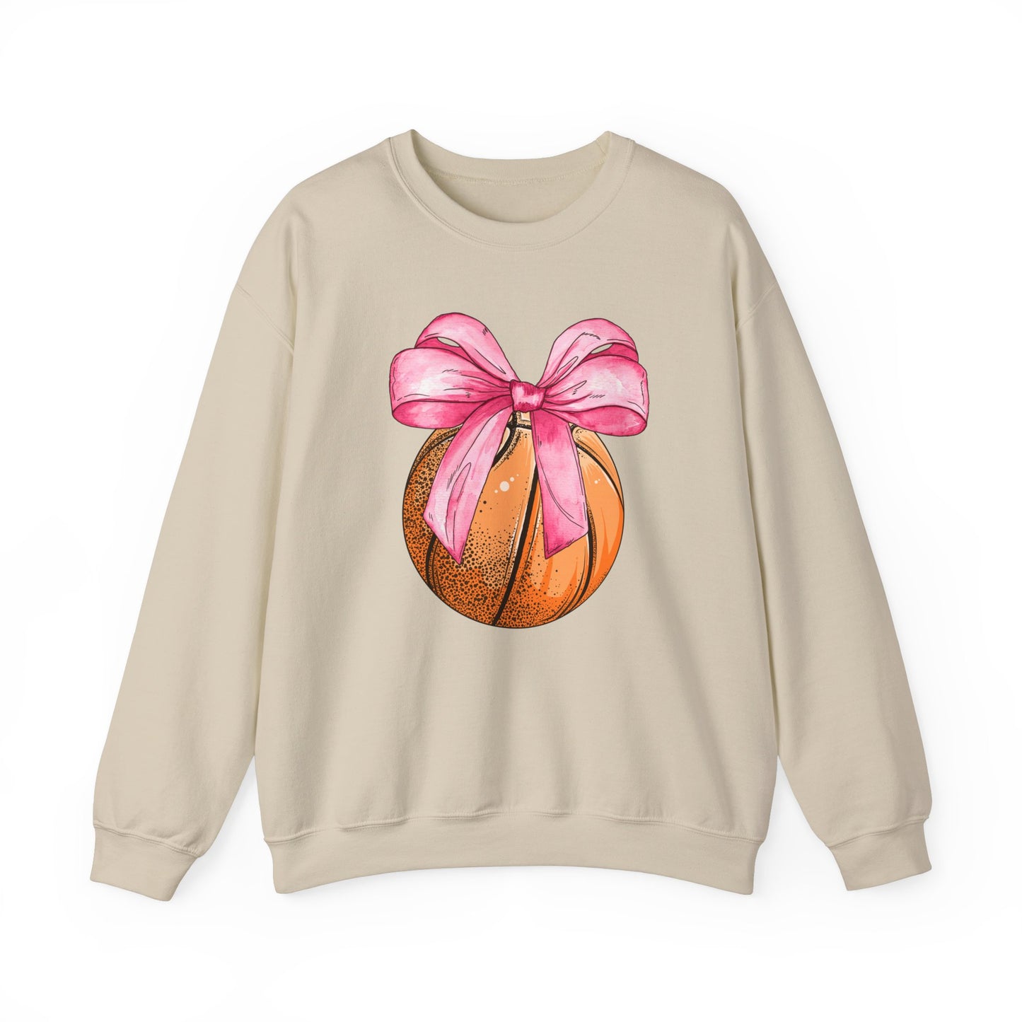 Basketball Coquette Crewneck Sweatshirt