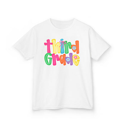 Back to School Third Grade Kids Tee