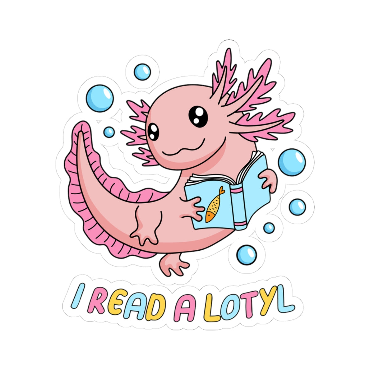 Punny Read Alotyl Reading Sticker