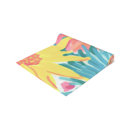 Bright Tropical Table Runner (Cotton, Poly)