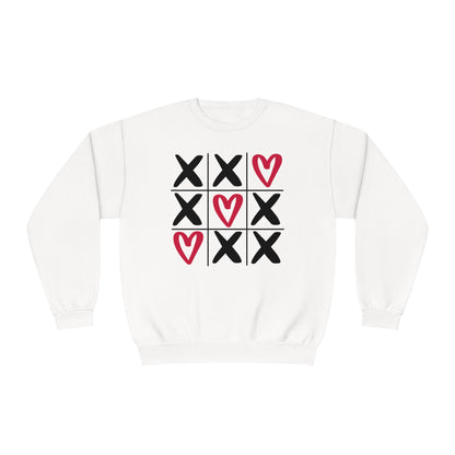 Tic Tac Love Valentine's Day Sweatshirt