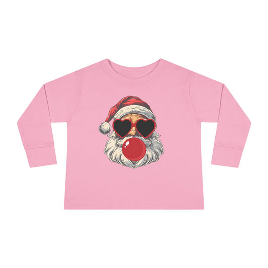 Bubble Gum Santa Toddler Tee