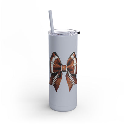 Coquette Football Matte Tumbler, 20oz