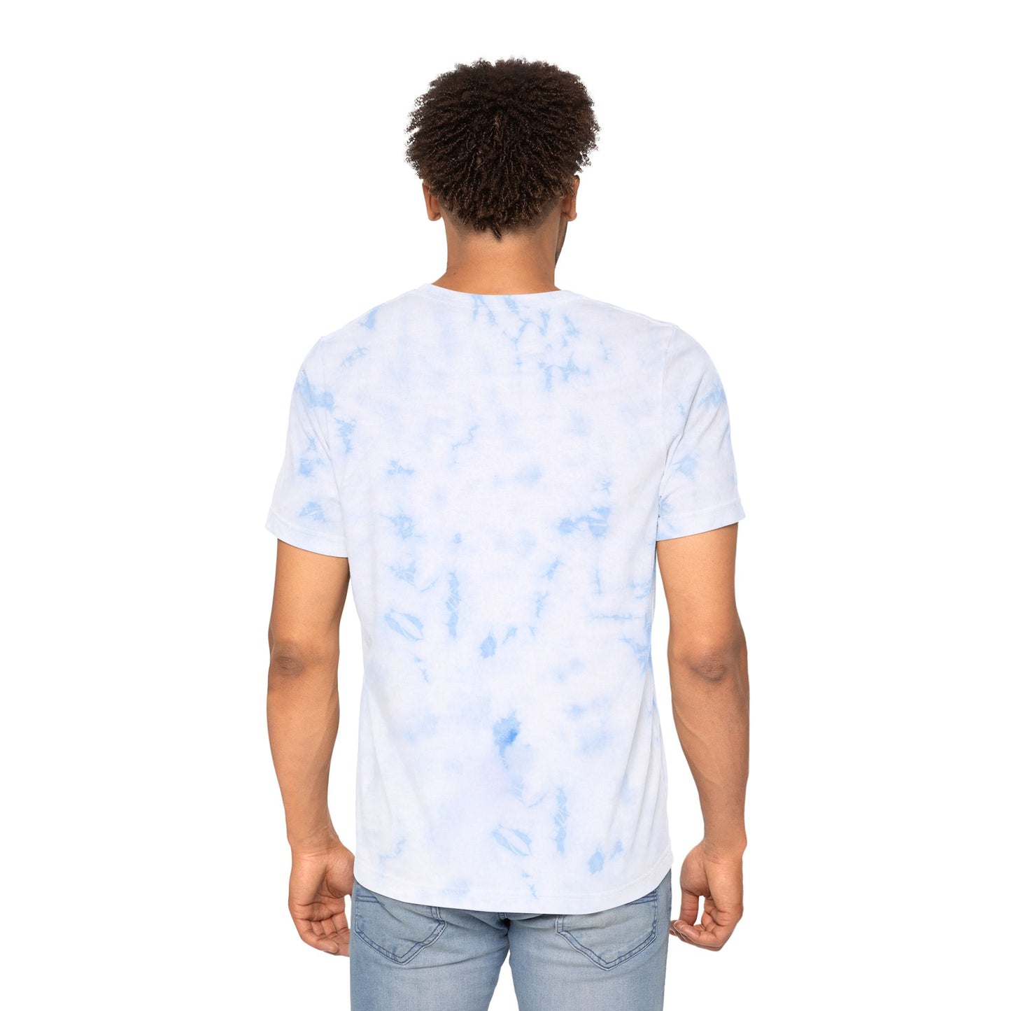 Blue Tie-Dye Book Gift Stack T-Shirt