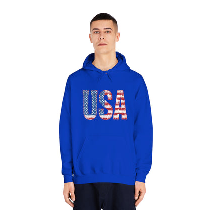 USA Unisex DryBlend® Hooded Sweatshirt