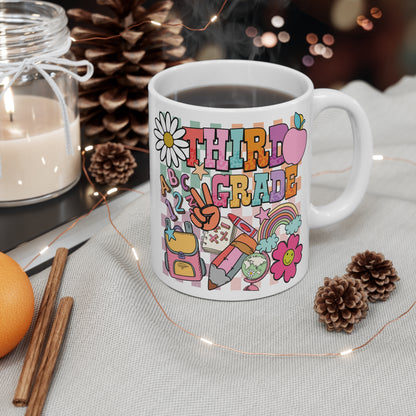 Third Grade Teacher Mug 11oz