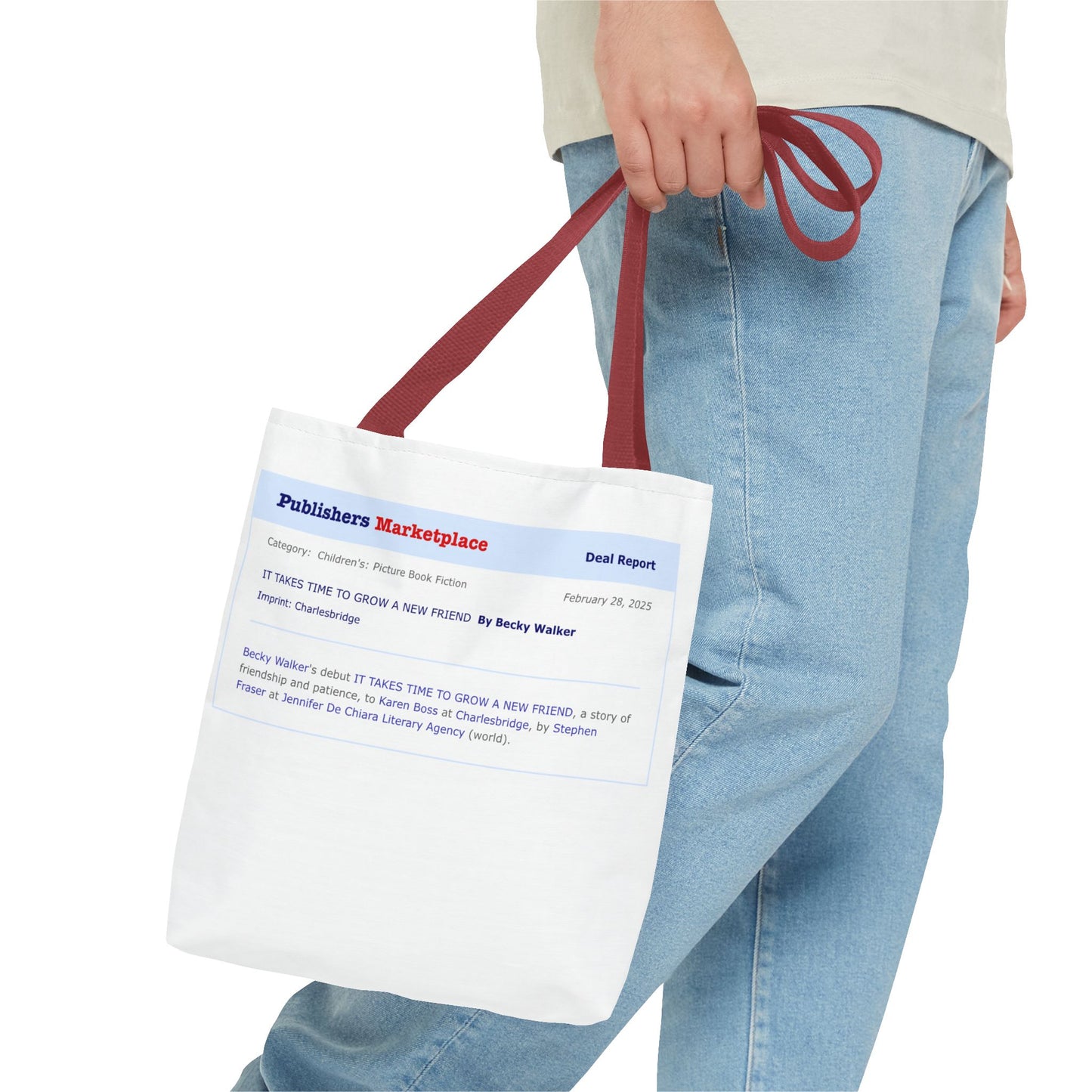 Tote Bag — Publishers Marketplace Announcement Tote