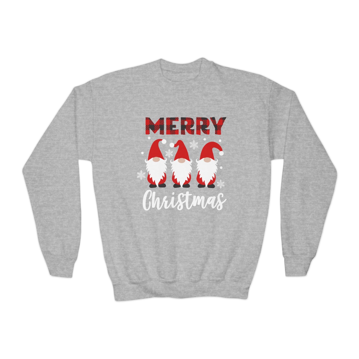 Merry Gnome Christmas Youth Sweatshirt