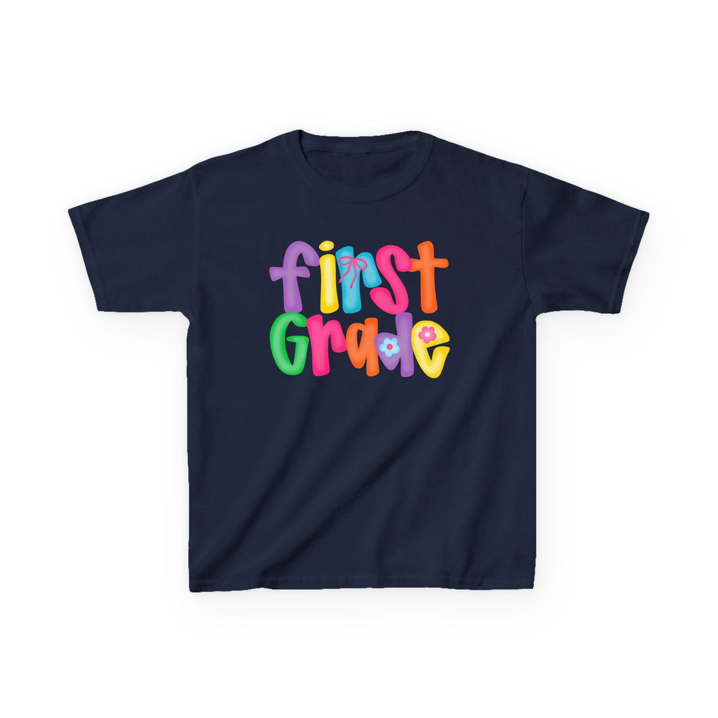 Back to School First Grade Kids Tee