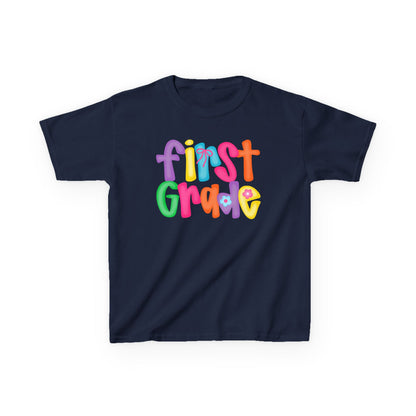 Back to School First Grade Kids Tee