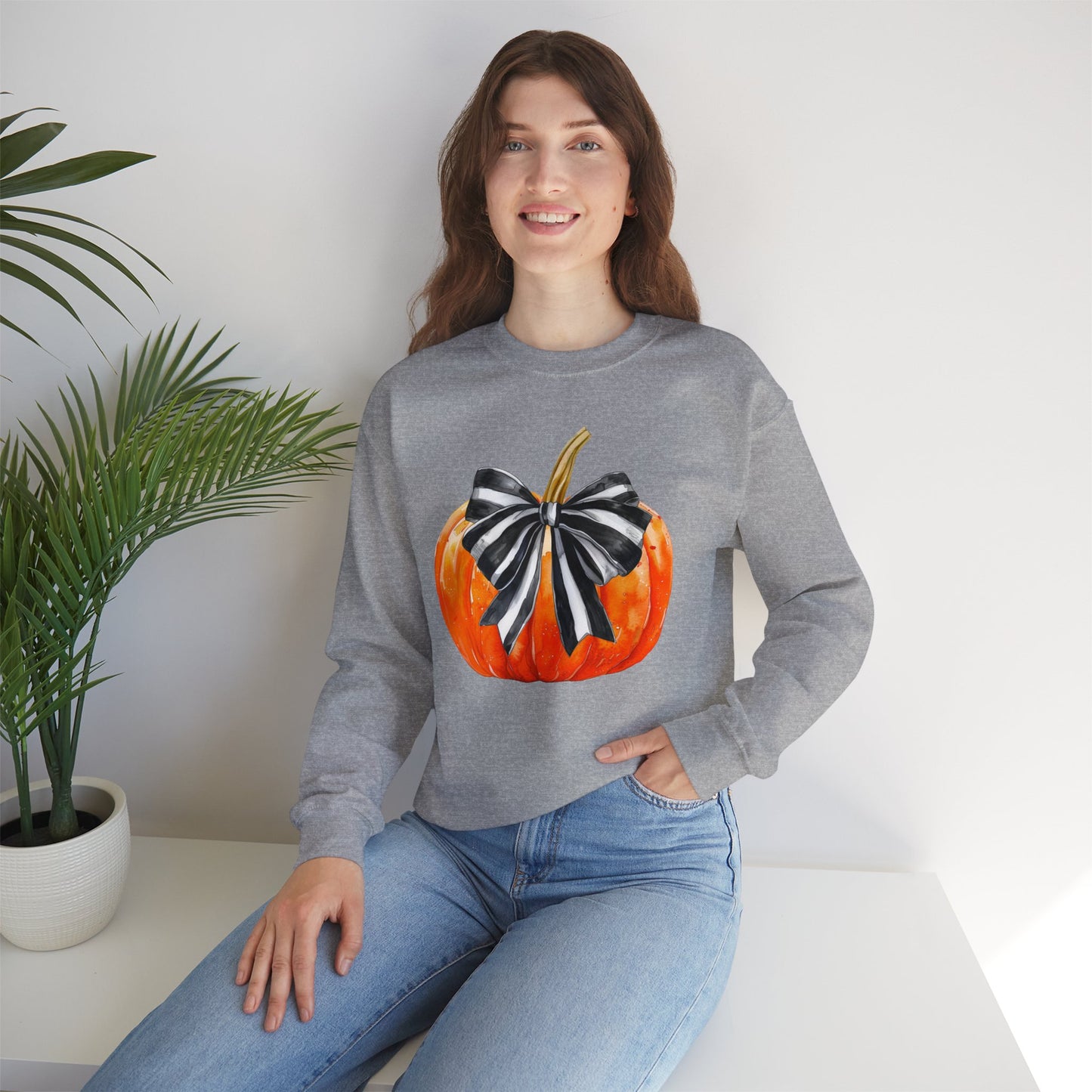 Pumpkin Coquette Unisex Sweatshirt