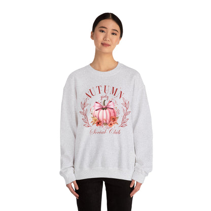 Autumn Girly Social Club Unisex Heavy Blend™ Crewneck Sweatshirt