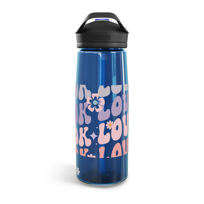 Book Lover Boho Water Bottle