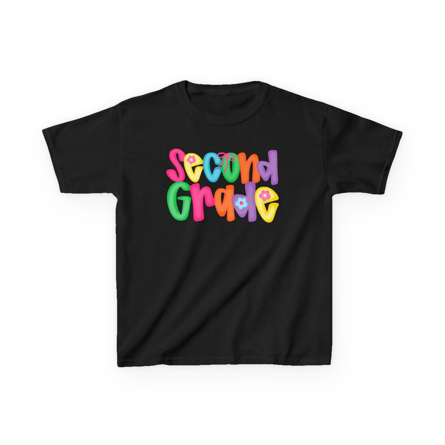 Back to School Second Grade Kids Tee