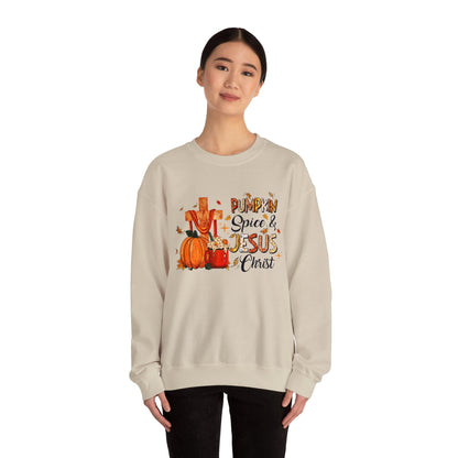 Pumpkin Spice and Jesus Christ Fall Sweatshirt