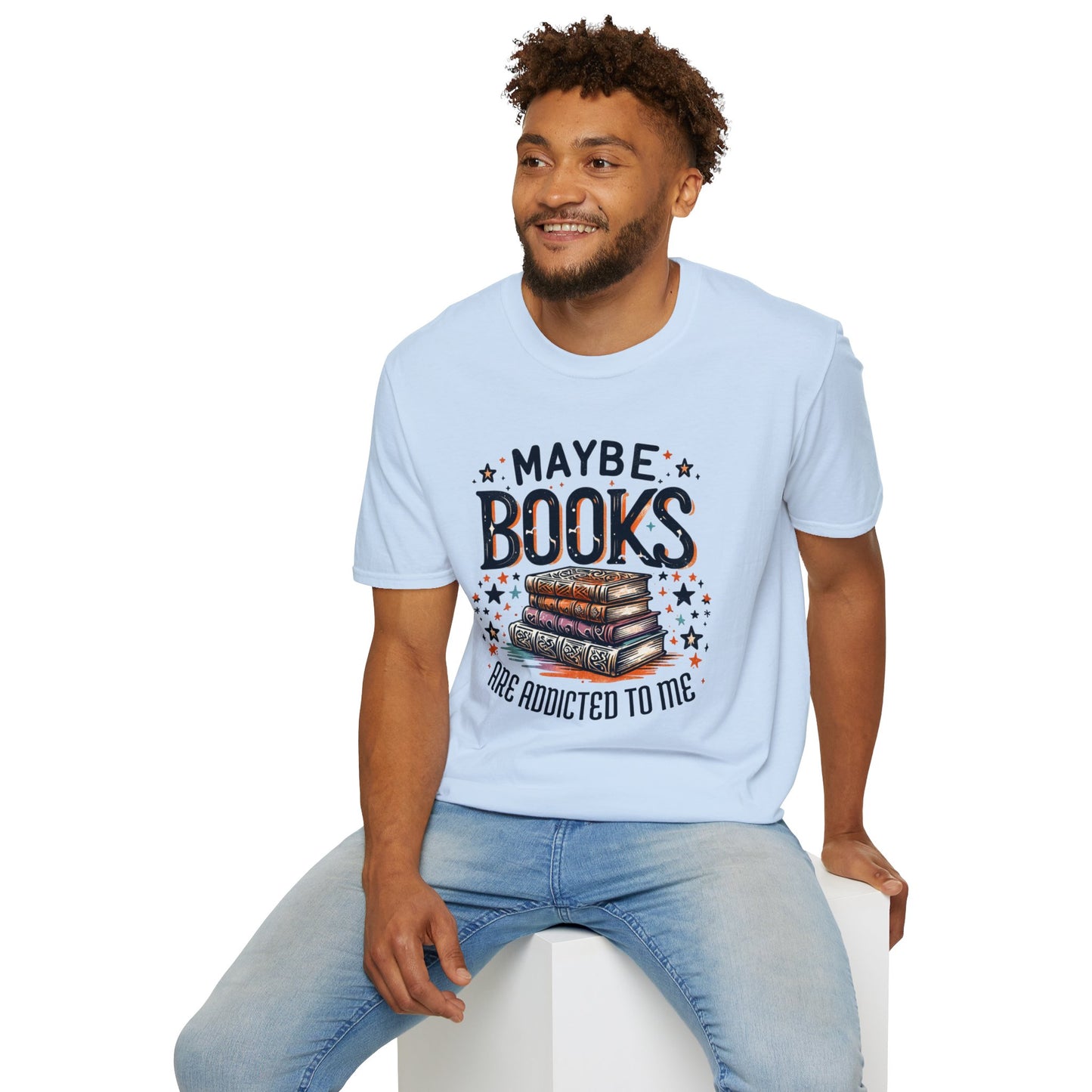 Maybe Books Are Addicted to Me Soft T-Shirt