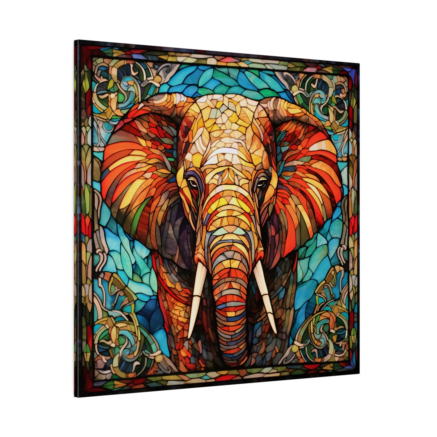 Elephant Wall Art Matte Canvas