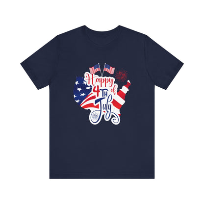 Happy 4th of July Unisex Jersey Short Sleeve Tee