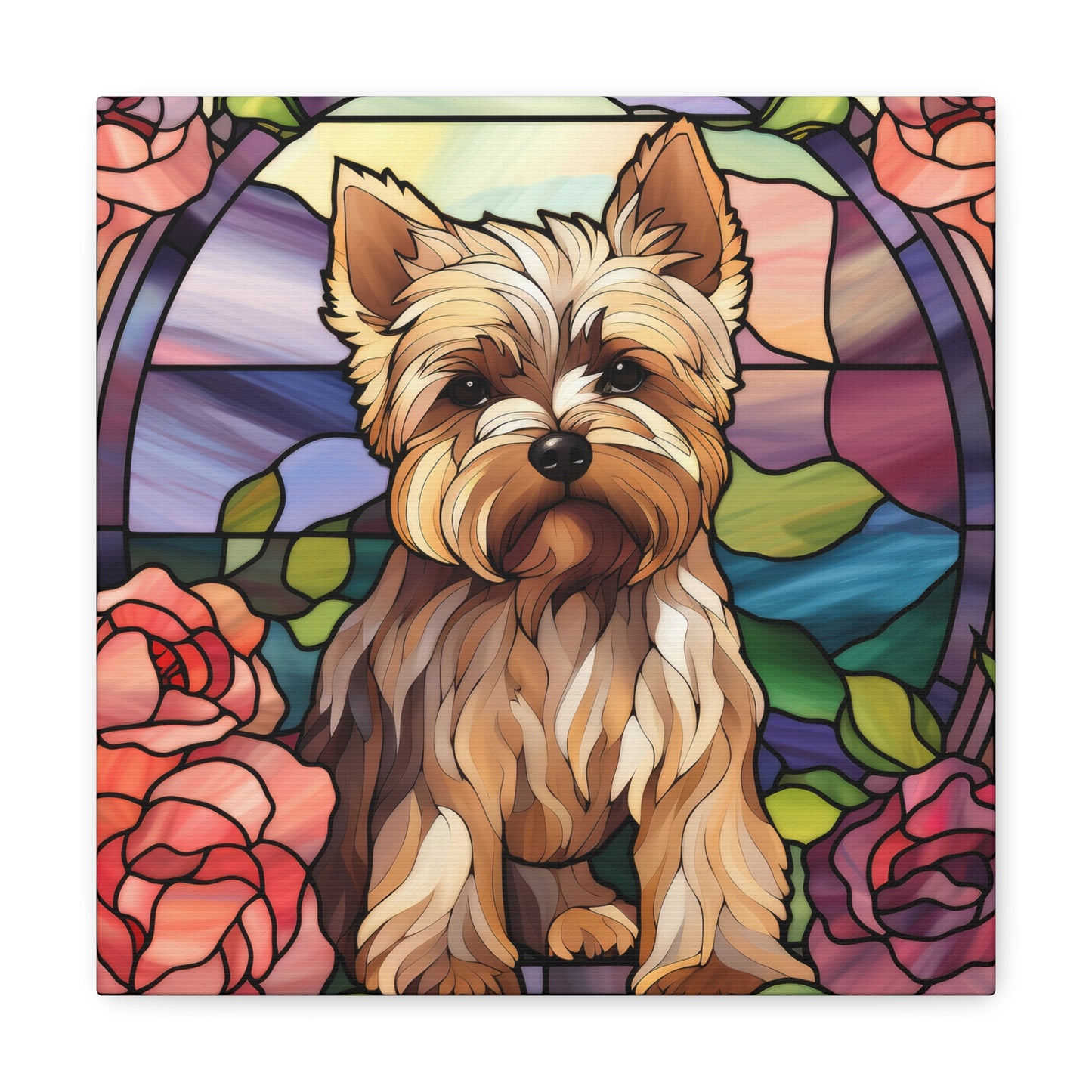 Yorkshire Terrier Canvas Wall Art