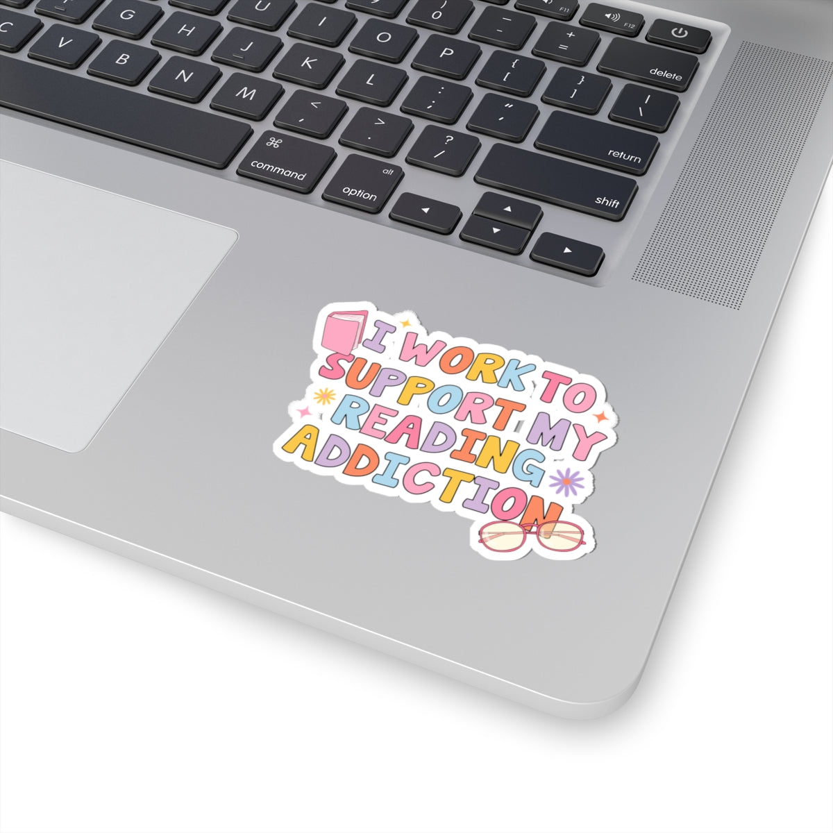 Reading Addiction Kiss-Cut Stickers