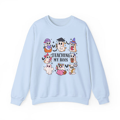 Teaching My Boos Halloween Unisex Heavy Blend™ Crewneck Sweatshirt