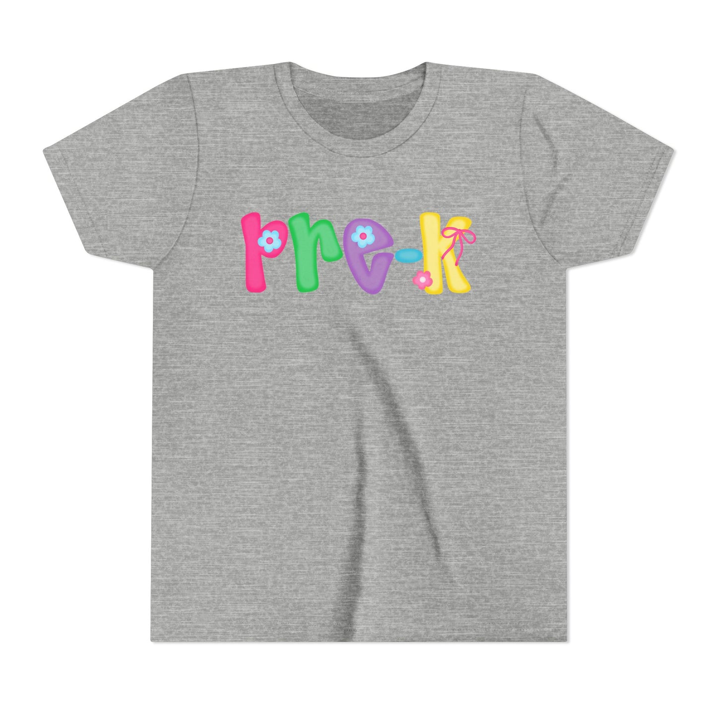 Colorful Pre-K Youth Back to School Tee