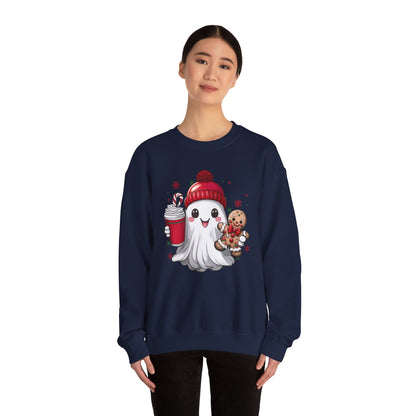 Cute Christmas Ghost Sweatshirt