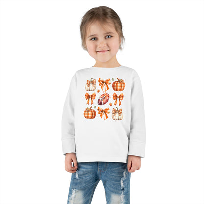 Coquette Fall Toddler Long Sleeve Tee