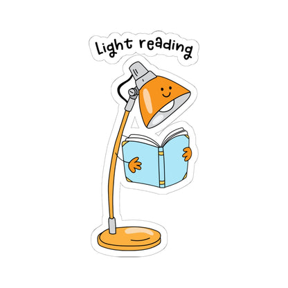 Cute Light Reading Book Lover Stickers
