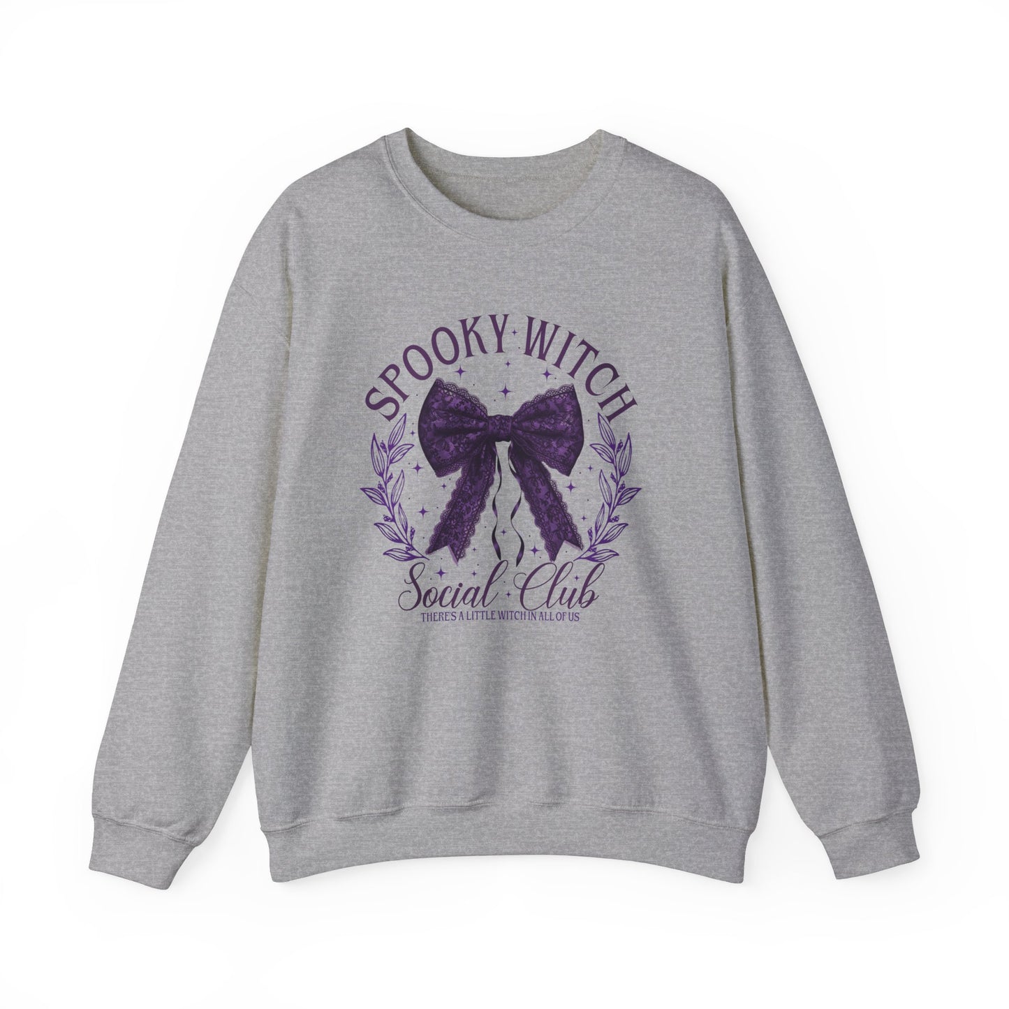 Spooky Witch Social Club Halloween Sweatshirt