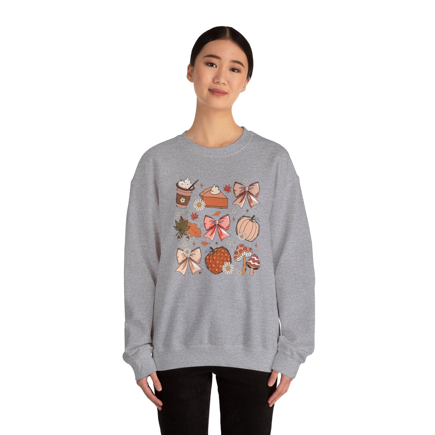 Fall Vibes Coquette Unisex Sweatshirt