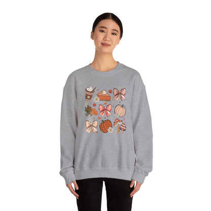 Fall Vibes Coquette Unisex Sweatshirt